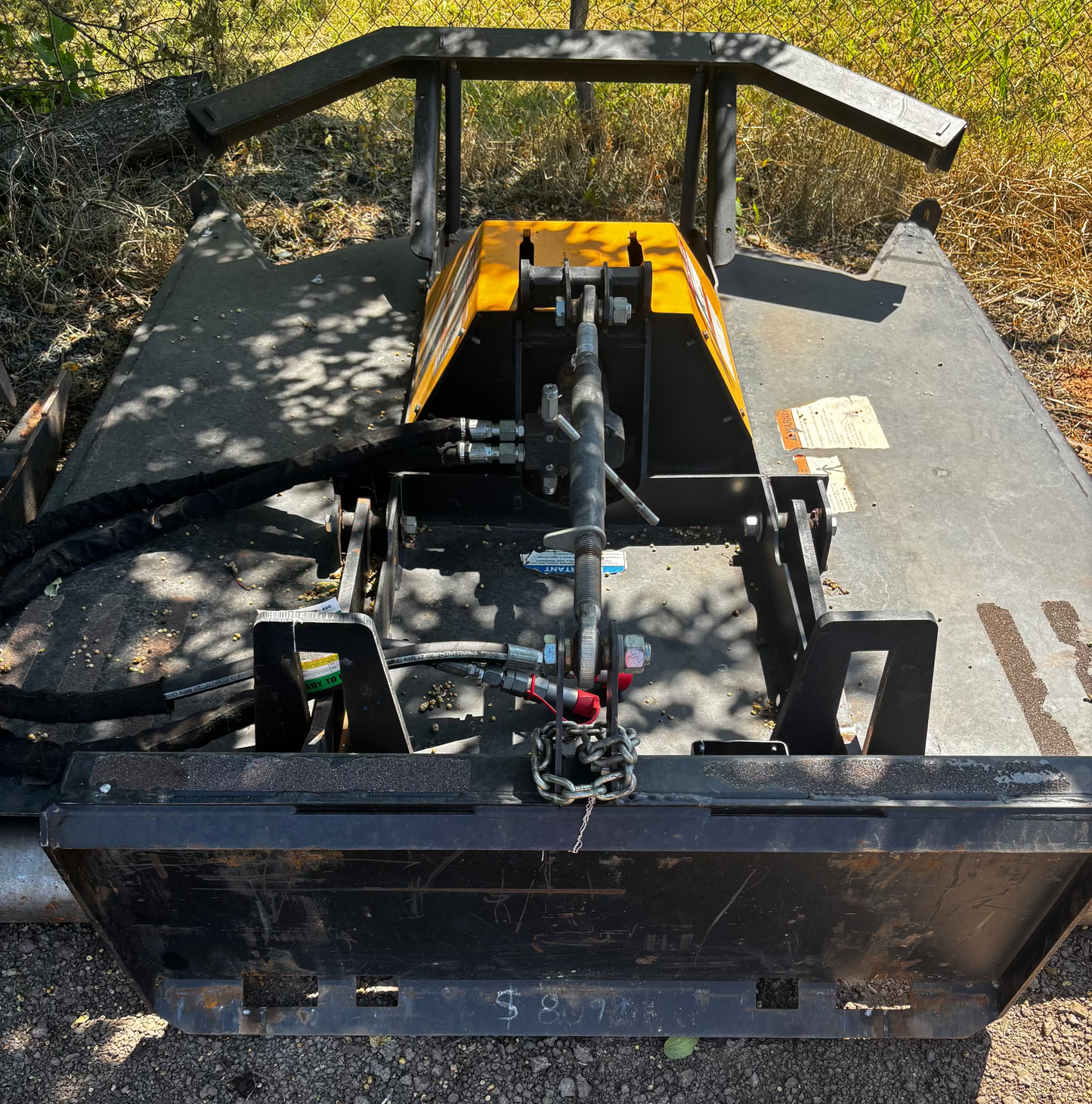 EZ MOW FLOATING BRUSH MOWER 72" V4 W/ PUSH BAR