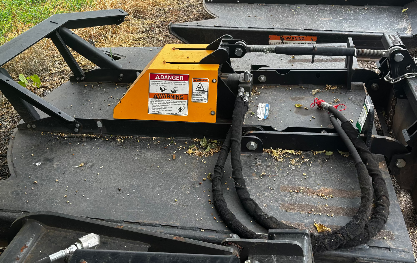 EZ MOW FLOATING BRUSH MOWER 72" V4 W/ PUSH BAR