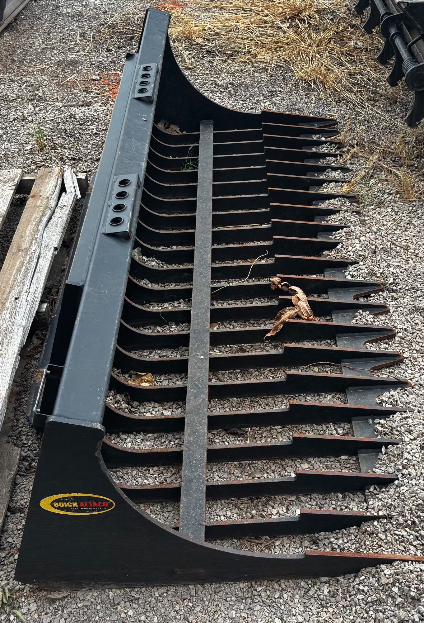 Quick Attach 72" Rock Bucket
