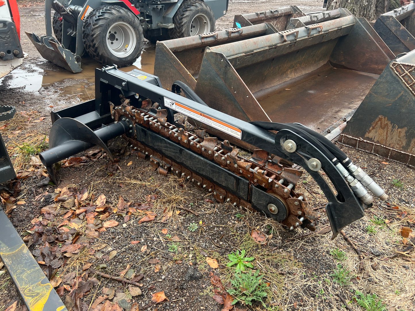 Quick Attach Trench-It™ Mini Trencher for Skid Steer