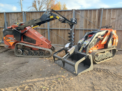 Cormidi C1200 Spec 2 Mini Skid Steer w/ 25 HP Kubota Dingo Style