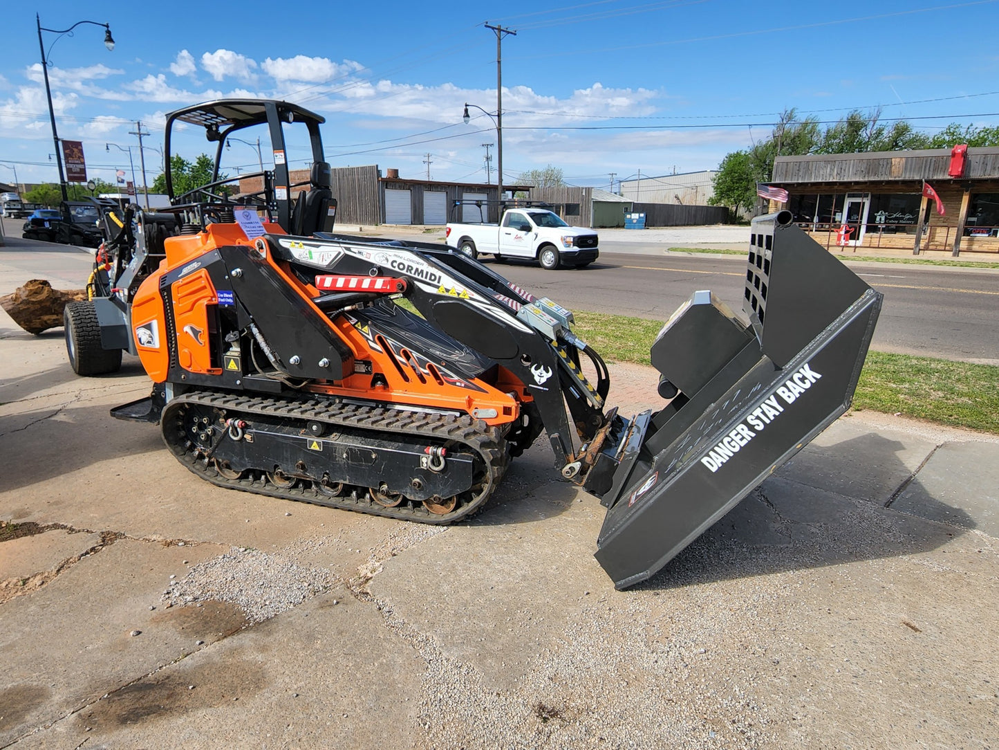 Cormidi C1200 Spec 2 Mini Skid Steer w/ 25 HP Kubota Dingo Style