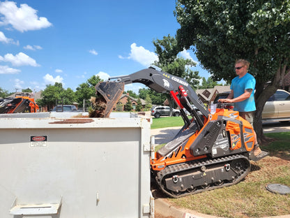 Cormidi C1200 Spec 2 Mini Skid Steer w/ 25 HP Kubota Dingo Style