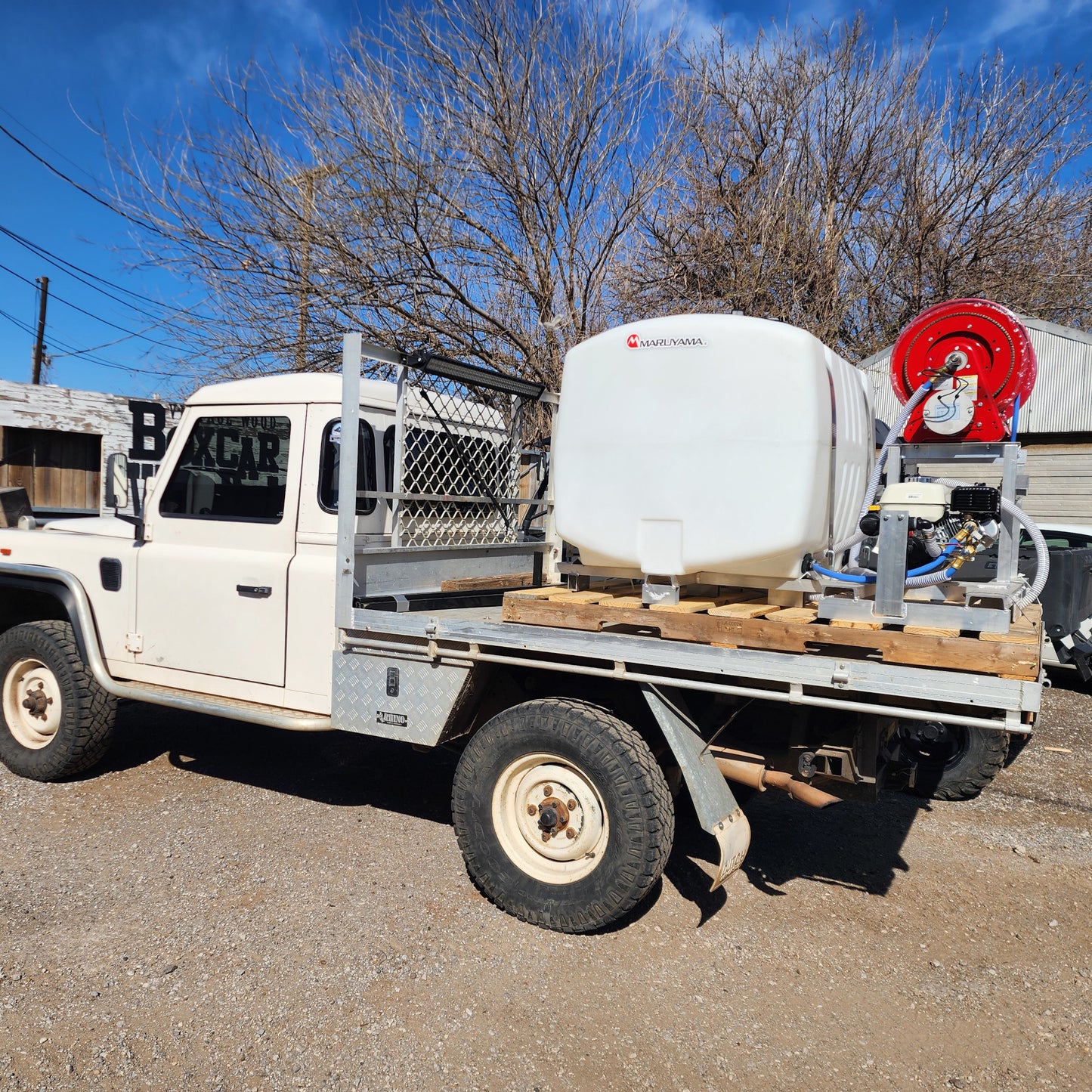 Maruyama Extreme Duty 200 Gallon Tank Skid Sprayer