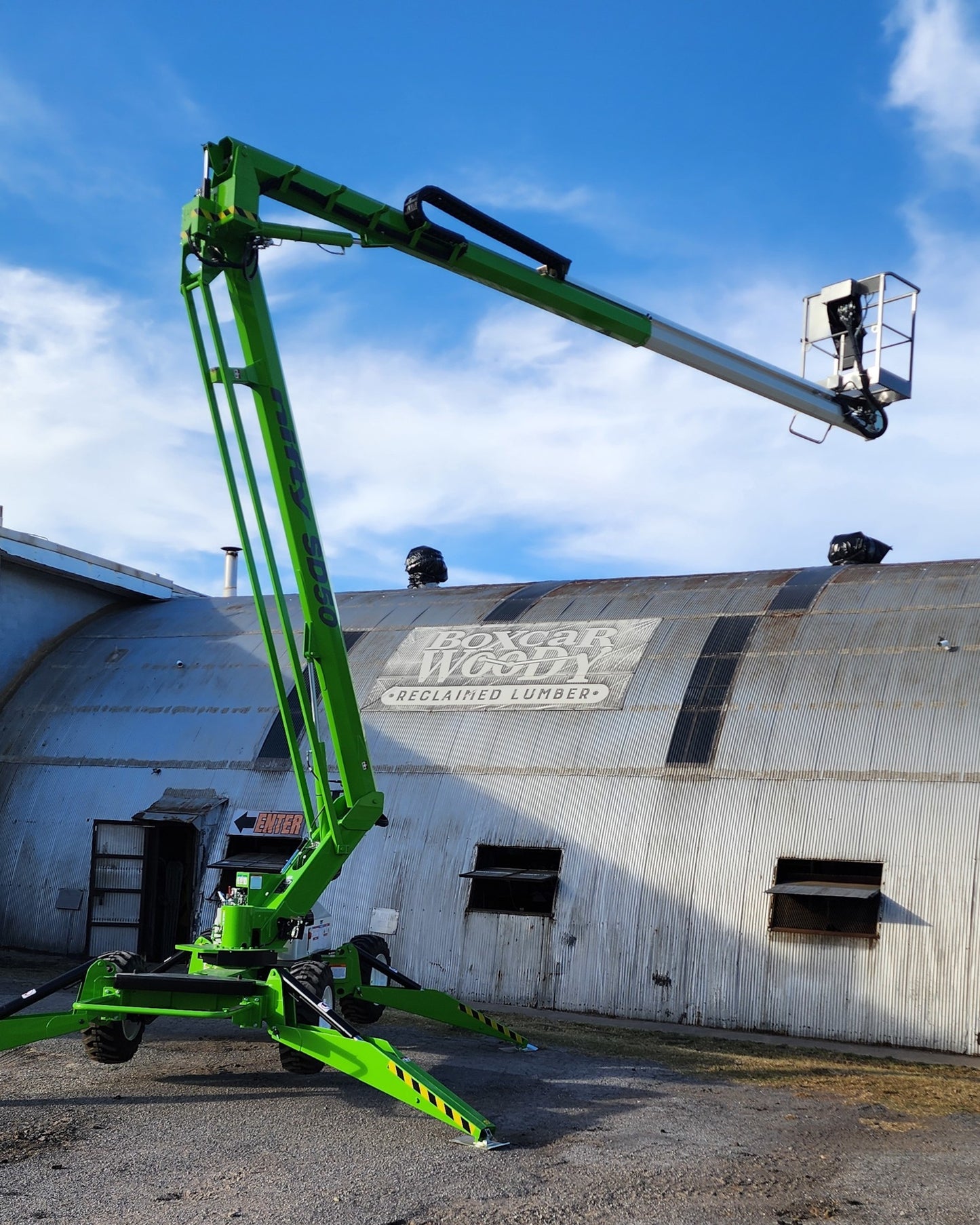 Niftylift SD50 4x4 Self-Drive Cherry Picker Man Lift Boom Lift