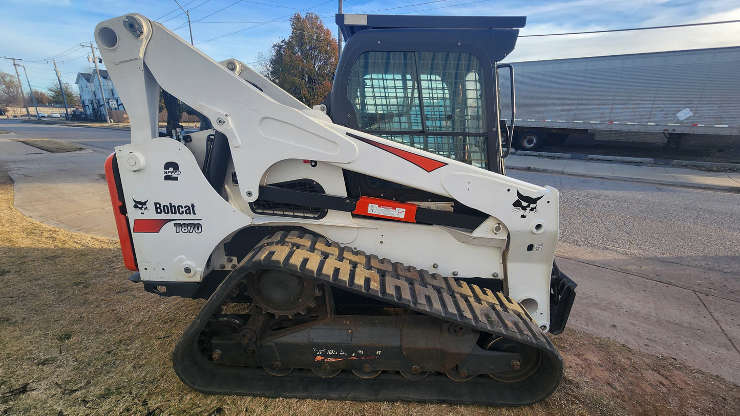 2021 Bobcat T870 Compact Track Loader Skid Steer
