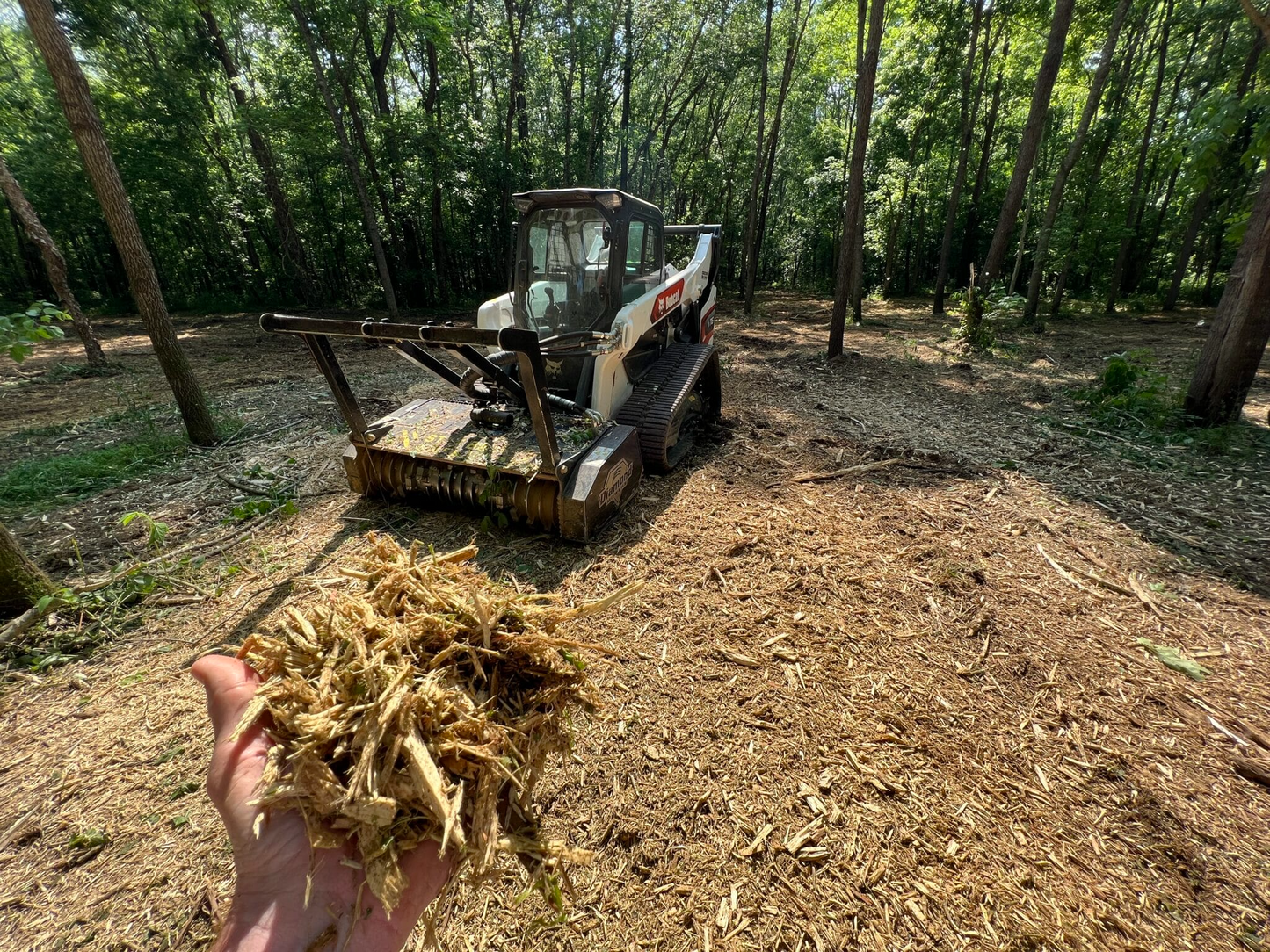Diamond Skid Steer DC Pro X Drum Mulcher