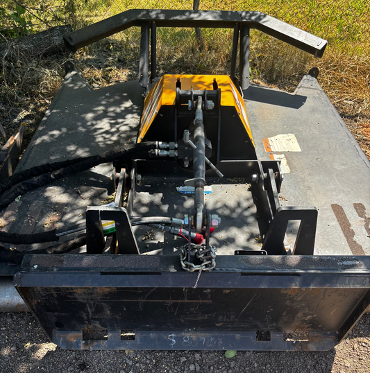 EZ MOW FLOATING BRUSH MOWER 72" V4 W/ PUSH BAR
