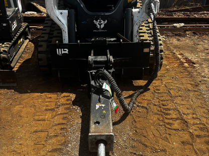 Here shown with breaker attached