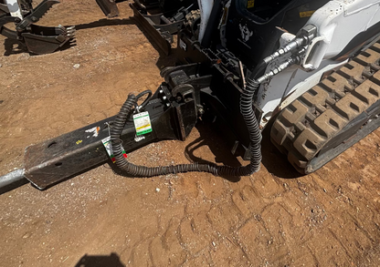 Here shown with breaker attached