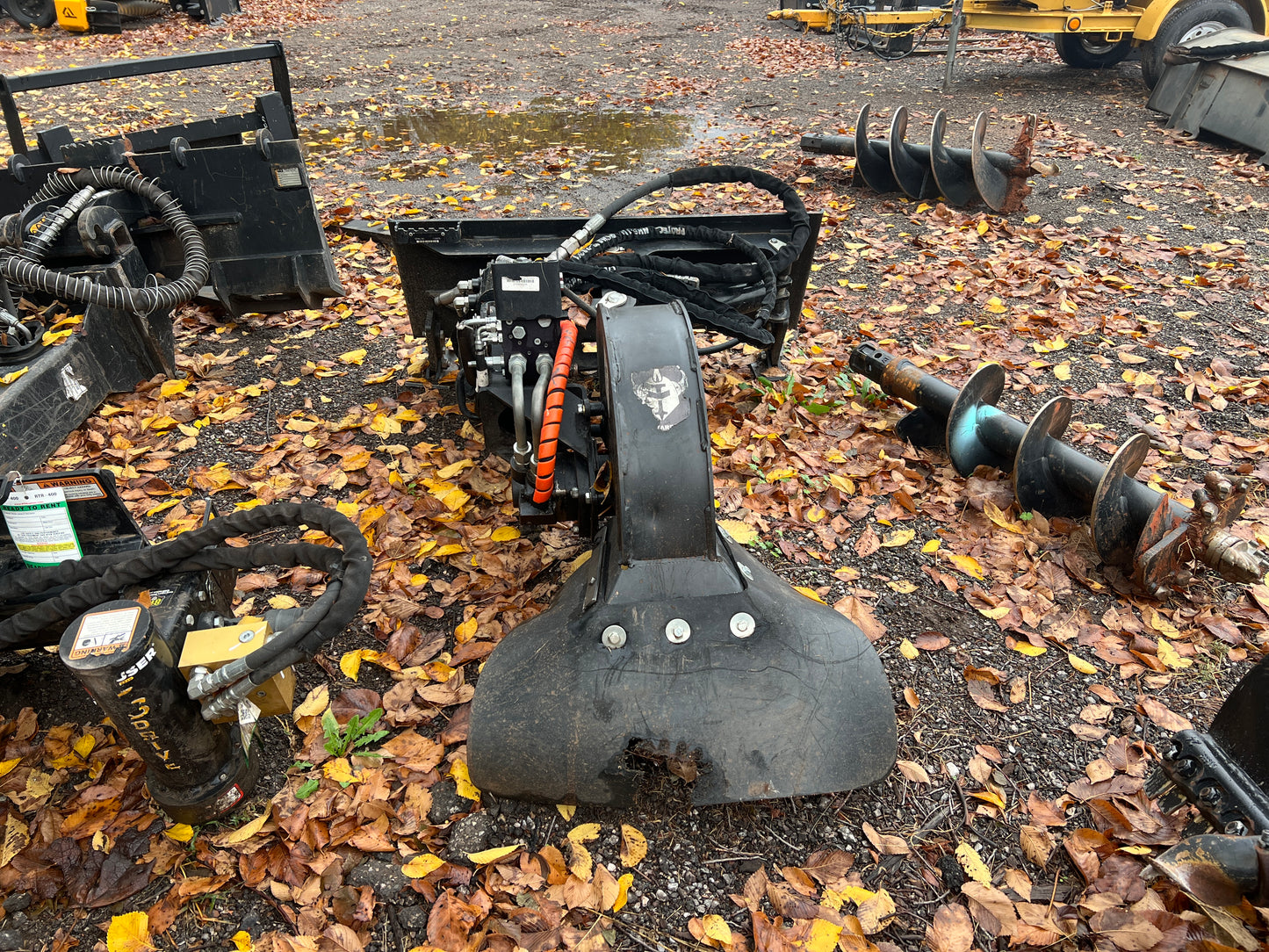 Quick Attach Stump-Away Stump Grinder