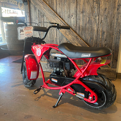 Coleman 105cc Gas-Powered Mini Bike B100