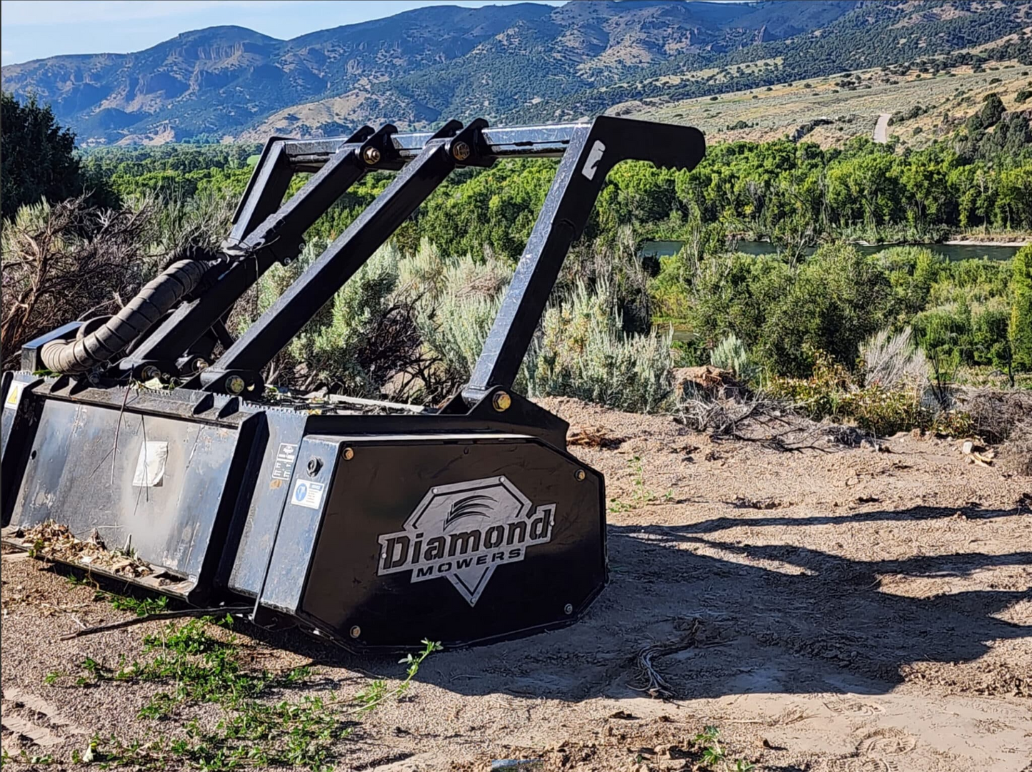 Diamond Skid Steer DC Pro X Drum Mulcher