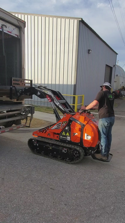 Cormidi C1200 Spec 2 Mini Skid Steer w/ 25 HP Kubota Dingo Style