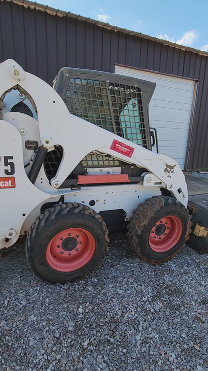 Bobcat S175 Skid Steer Loader w/ Cab & Heat - 452 hours
