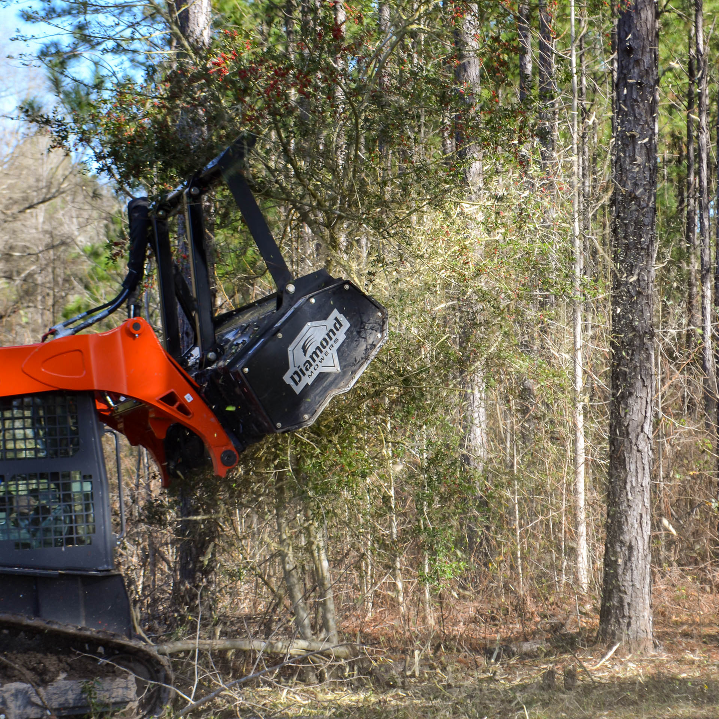 Diamond Skid Steer DC Pro X Drum Mulcher