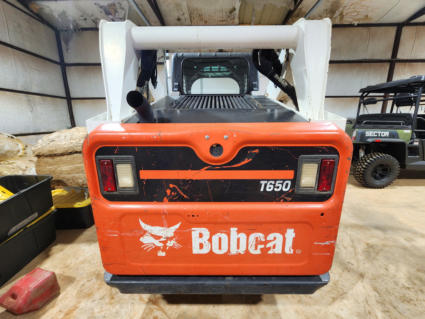 '17 Bobcat T650 open cab / wide track / Foot & Hand controls - 1289 hrs