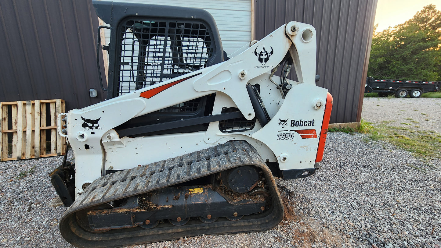 '17 Bobcat T650 open cab / wide track / Foot & Hand controls - 1289 hrs